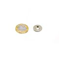 16mm dia x 2mm thick x 5mm c/sink Steel Disc
