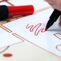 Whiteboard Magnetic Dry Erase Colourful Marker Pens