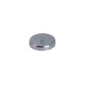 40mm dia x 8mm thick Ferrite Pot Magnet with M5 External Thread - 14.9kg Pull