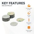 Adhesive 15mm dia x 1mm N42 Neodymium Magnet - 1.1kg Pull