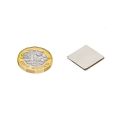 Adhesive 15 x 15 x 1mm thick N42 Neodymium Magnet - 0.95kg Pull