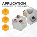 6mm dia x 6mm thick Y10 Ferrite Magnets - 0.07kg Pull