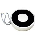 152.4mm dia x 31.75mm thick Electromagnet with 2x 6mm Mounting Hole - 454kg Pull (12V DC / 7.8W)