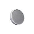 40mm dia Ferrite White Painted Clamping Magnet with M6 Hook - 10.2kg Pull