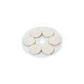 50mm dia x 3.5mm thick x 6mm hole Slimline Limpet Magnet - 30kg Pull