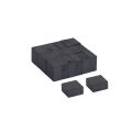 10 x 10 x 5mm thick Isotropic Y30 Ferrite Magnet - 0.08kg Pull