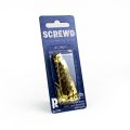 SCREWD 62mm Sawtooth Hanger Kit - 5 Sawtooth Hangers & 10 Semi-Round Head Nails (5 Packs)