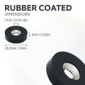 26.5mm dia x 6mm thick x 7mm c/sink Rubber Coated N42 Neodymium Magnet - 6.4kg Pull