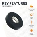 26.5mm dia x 6mm thick x 7mm c/sink Rubber Coated N42 Neodymium Magnet - 6.4kg Pull