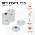 12mm dia x 4mm thick x 4.2mm c/sink Neodymium Magnet - 2.5kg Pull