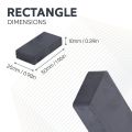50 x 25 x 10mm thick Y30BH Ferrite Magnet - 3kg Pull