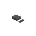 25 x 10 x 3mm thick Y30BH Ferrite Magnet - 0.4kg Pull