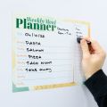 MagFlex® A4 Abstract Weekly Meal Planner Fridge Magnet - Flexible Magnetic Sheet