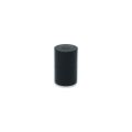 28mm dia x 43mm thick TPR Coated N42 Neodymium Magnet - North Pole Marked - 16.7kg Pull