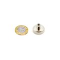 25mm dia x 17mm tall x M5 thread N42 Neodymium Pot Magnet - 20kg Pull