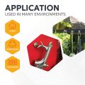 25mm dia Neodymium Clamping Magnet with M5 Hook or Eyebolt - 20kg Pull