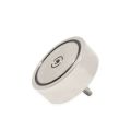 116mm dia x 32mm N42 Neodymium Pot Magnet with 1x M12 and 1x M10 Eyebolt  + 10 metre Rope - 400kg Pull