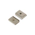 20 x 13.5 x 5mm thick Neodymium Channel Magnet w/ 3.3mm c/sunk hole - 8kg Pull