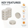 14mm dia x 4mm thick N42 Neodymium Magnet - 3.4kg Pull