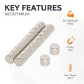 5mm dia x 4mm thick N35 Neodymium Magnet - 0.66kg Pull