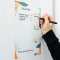 MagFlex® A4 Jungle Leaves To Do List Fridge Magnet - Flexible Magnetic Sheet