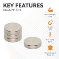 20mm dia x 5mm thick N42 Neodymium Magnet - 7.3kg Pull