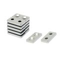 20 x 10 x 3mm thick x 3.5mm c/s N42 Neodymium Magnets - 4.2kg Pull