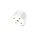 80mm dia x 50mm thick Energise to Release Electromagnet with M8 Mounting Holes - 80kg Pull (24V DC / 40W)