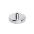125mm dia x 50mm tall x M14 thread Ferrite Pot Magnet - 130kg Pull