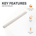 130 x 8 x 5mm thick N42 Neodymium Magnet - 23.7kg Pull