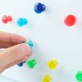 Traditional Magnetic Map Pin Magnets (16mm dia x 15mm tall)