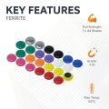 Medium Notice Board/Planning Magnets (30mm dia x 8mm high)