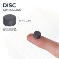 10mm dia x 6mm thick Y10 Ferrite Magnets - 0.114kg Pull
