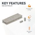 1mm dia x 2mm thick N42 Neodymium Magnets - 0.03kg Pull