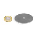 50mm dia x 2mm thick x 4.2mm hole Steel Disc