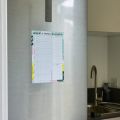 MagFlex® A4 Jungle Leaves Weekly Meal Planner Fridge Magnet - Flexible Magnetic Sheet