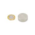 30mm dia x 10mm thick Samarium Cobalt Magnet - 13.9kg Pull
