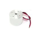 60mm dia x 45mm thick Energise to Release Electromagnet with M5 Mounting Holes - 60kg Pull (24V DC / 36W)