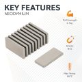 20 x 10 x 2mm thick N42 Neodymium Magnet - 2.1kg Pull