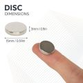 15mm dia x 3mm thick N42 Neodymium Magnet - 2.9kg Pull