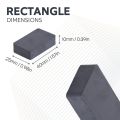 40 x 25 x 10mm thick Y30BH Ferrite Magnet - 3kg Pull