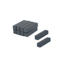 9 x 9 x 39mm thick Y10 Ferrite Magnets - 0.15kg Pull