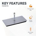 104 x 53 x 8mm thick Rubber Coated Mag Pad - 8kg Pull