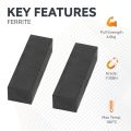 70 x 20 x 15mm thick Y30BH Ferrite Magnet - 4.6kg Pull