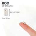 5mm dia x 8.47mm thick N42 Neodymium Magnets - 0.91kg Pull