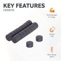 10mm dia x 6mm thick Y10 Ferrite Magnets - 0.114kg Pull