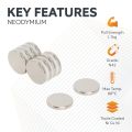 14mm dia x 2mm thick N42 Neodymium Magnet - 1.7kg Pull