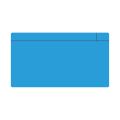 MagFlex® 140 x 80 x 0.85mm Scrumboard Magnet - Gloss Dry-Wipe Surface
