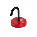 46mm dia x 11mm thick Ferrite Limpet Pot Magnet c/w M6 threaded hole - 14kg Pull