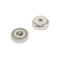 25mm dia x 8mm thick x 5.5mm c/bore N42 Neodymium Pot Magnet - 20kg Pull